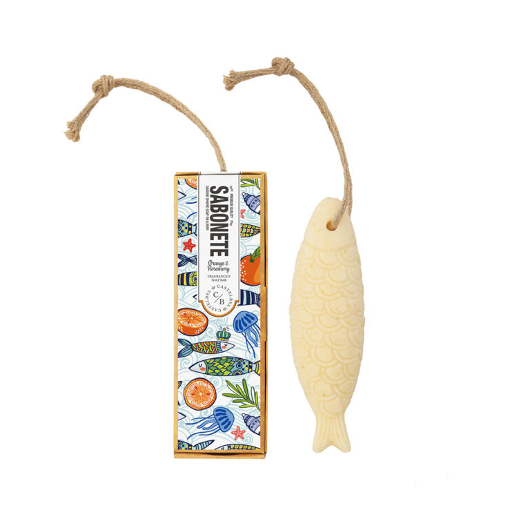 Sabonete CASTELBEL Sardine - 100g - Soap on a rope - Orange