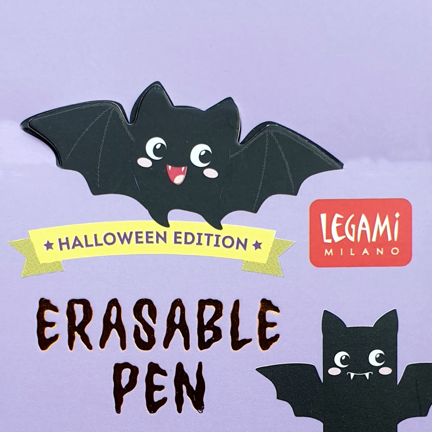 Esf. LEGAMI Erasable Pen - Too Cute to Spook - Bat