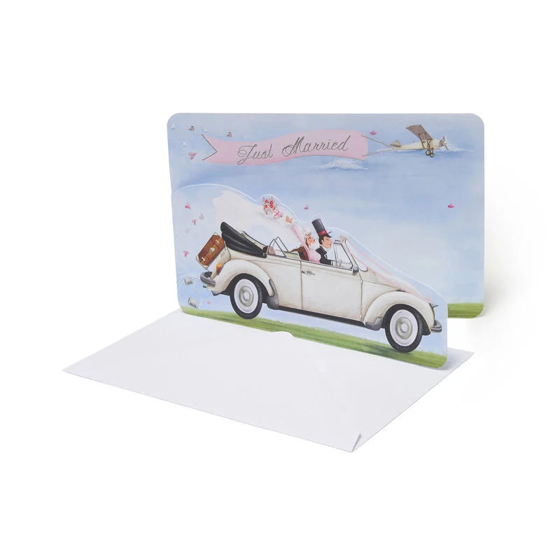 Postal LEGAMI Large - Wedding Car