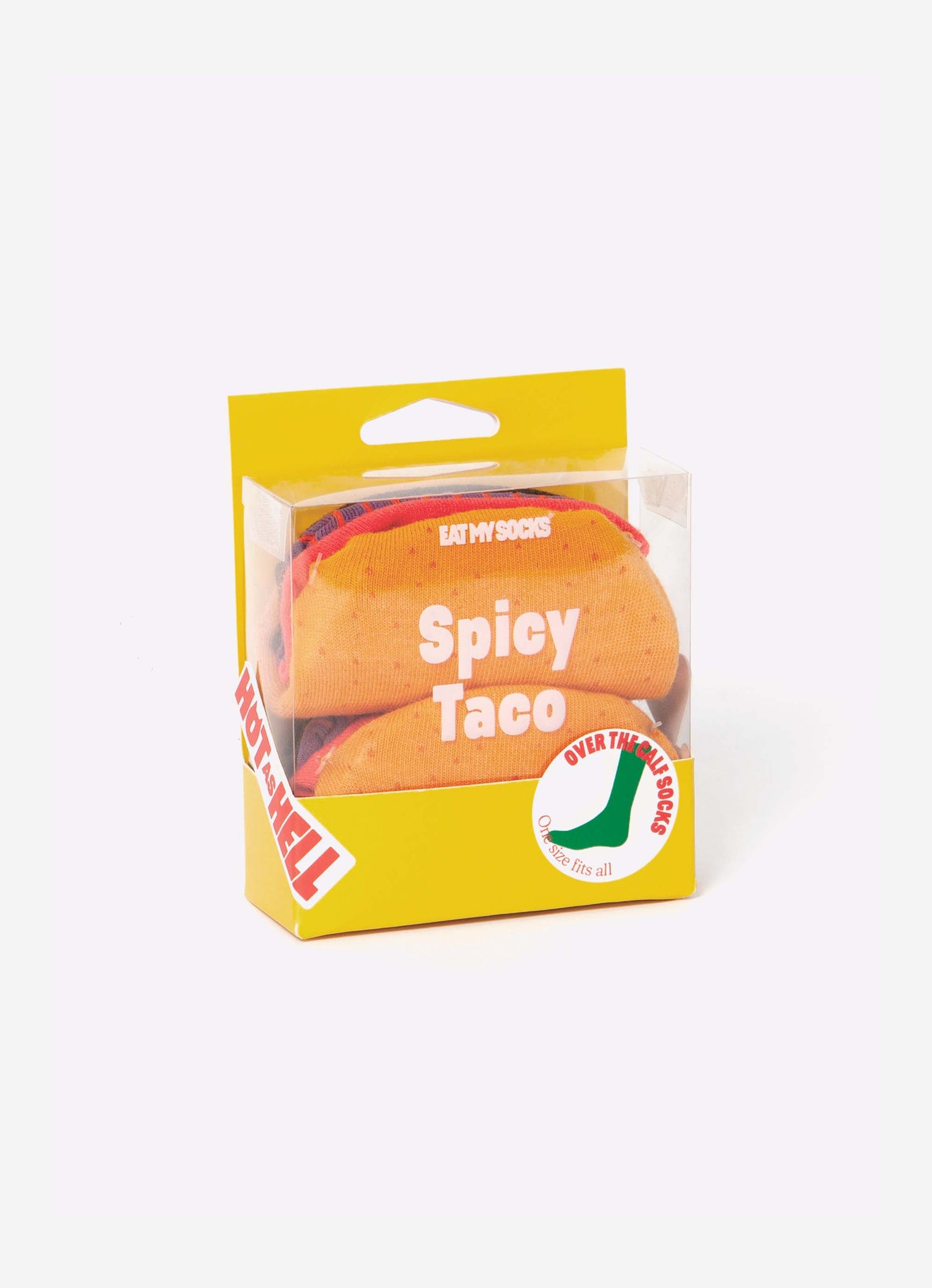 EAT MY SOCKS Meias FOOD – Spicy Taco