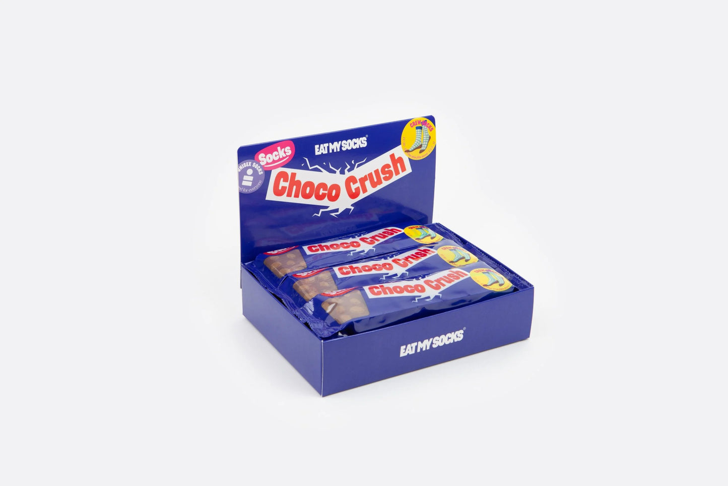 EAT MY SOCKS - Meias FOOD –  Chocolate Bars, Choco Crush