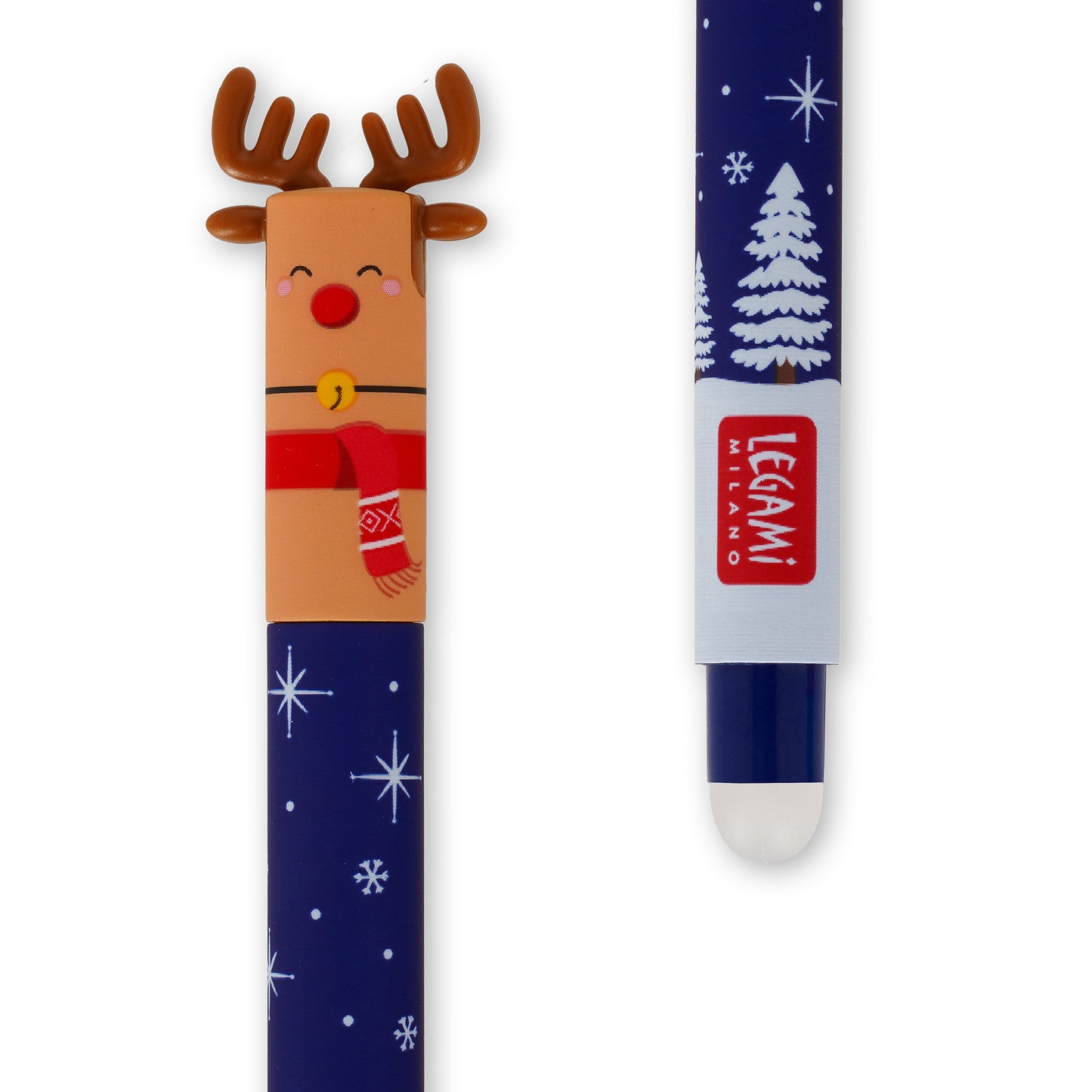 Conj. Esf. LEGAMI Erasable Pen - Xmas24 - Santa+Reindeer+Elf