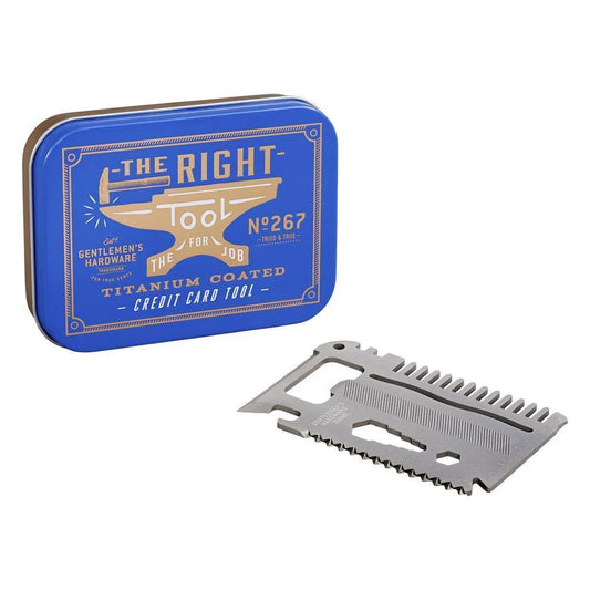 Ferramenta GENTLEMEN´S Credit Card Tool, Titanium