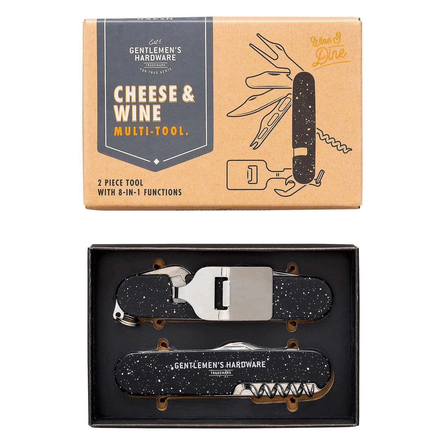 Ferramenta GENTLEMEN´S Cheese & Wine Tool