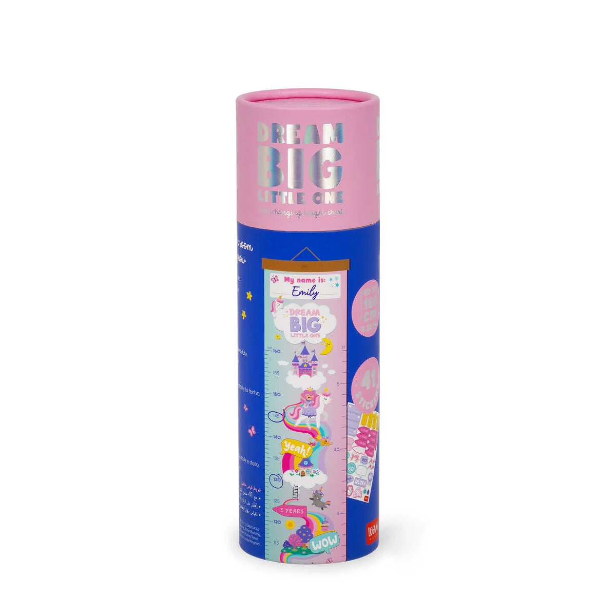 Tabela de altura LEGAMI - Dream Big Little One - Unicornio