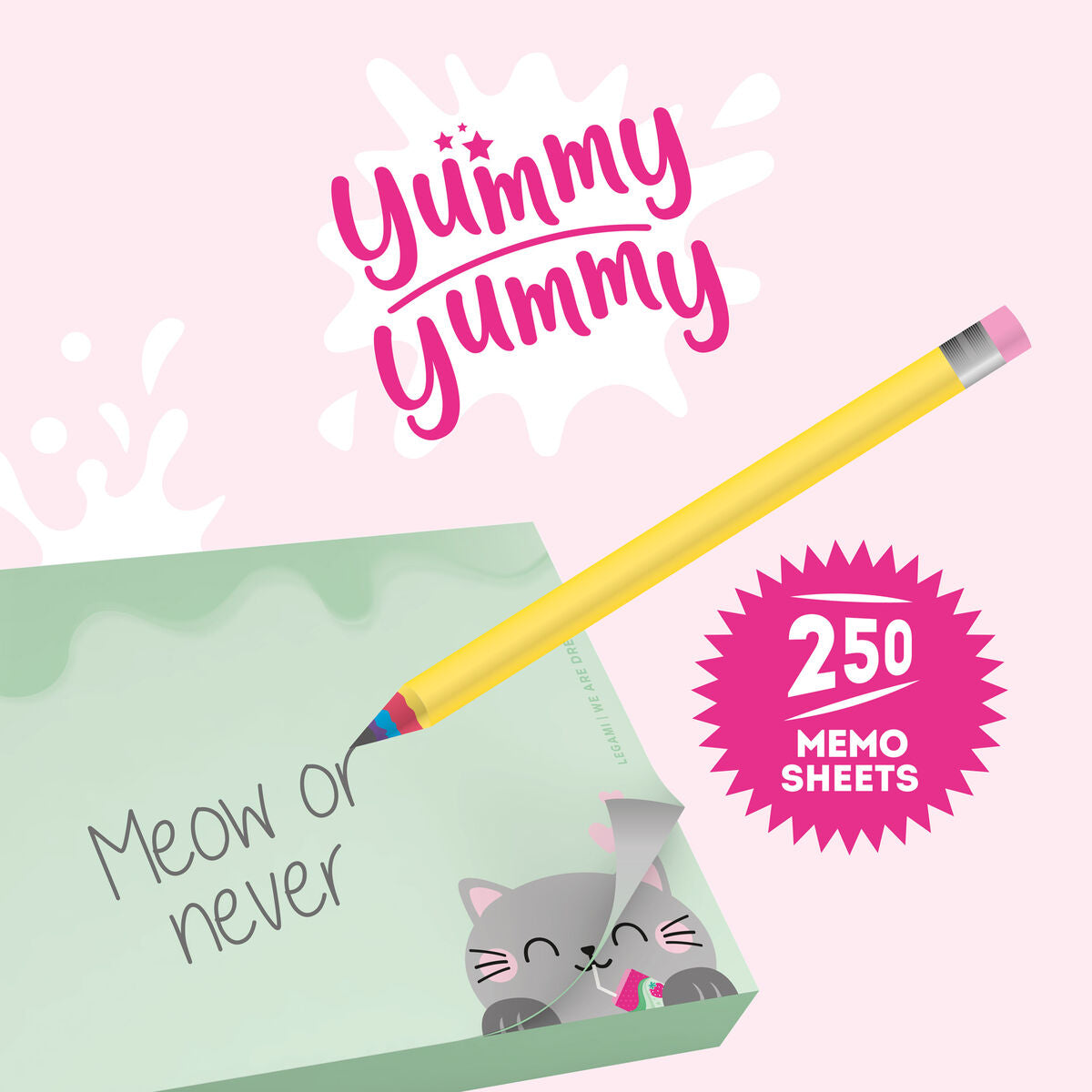 Memo LEGAMI Yummy Yummy - Kitty