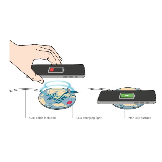 Carregador de telemóvel LEGAMI Super Fast - Travel