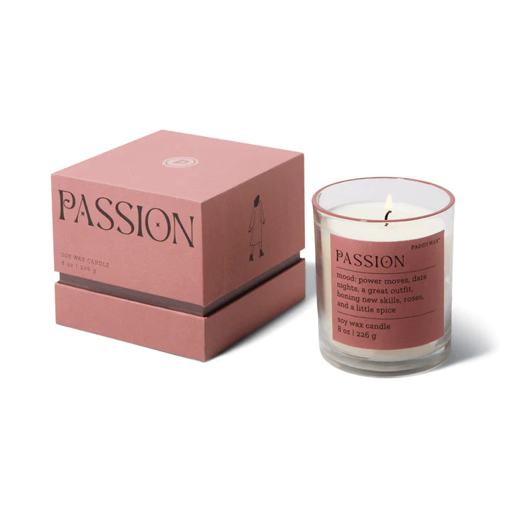 Vela PADDYWAX Mood - 226g - Passion - Saffron Rose