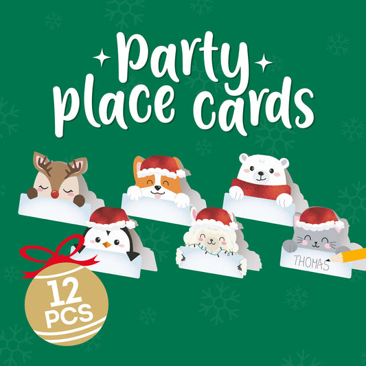 Conj. LEGAMI Set of 12 Christmas Place Cards