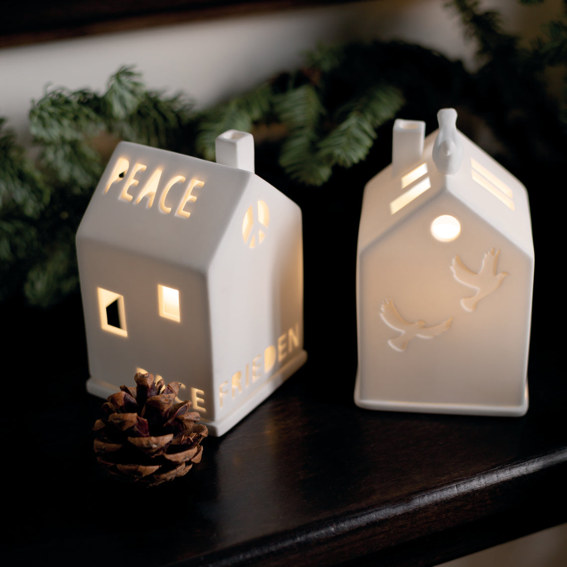 Suporte RADER Tealight House - Dove of Peace