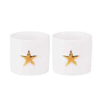 Suporte RADER Tealight Stars - 2 unid. - Gold