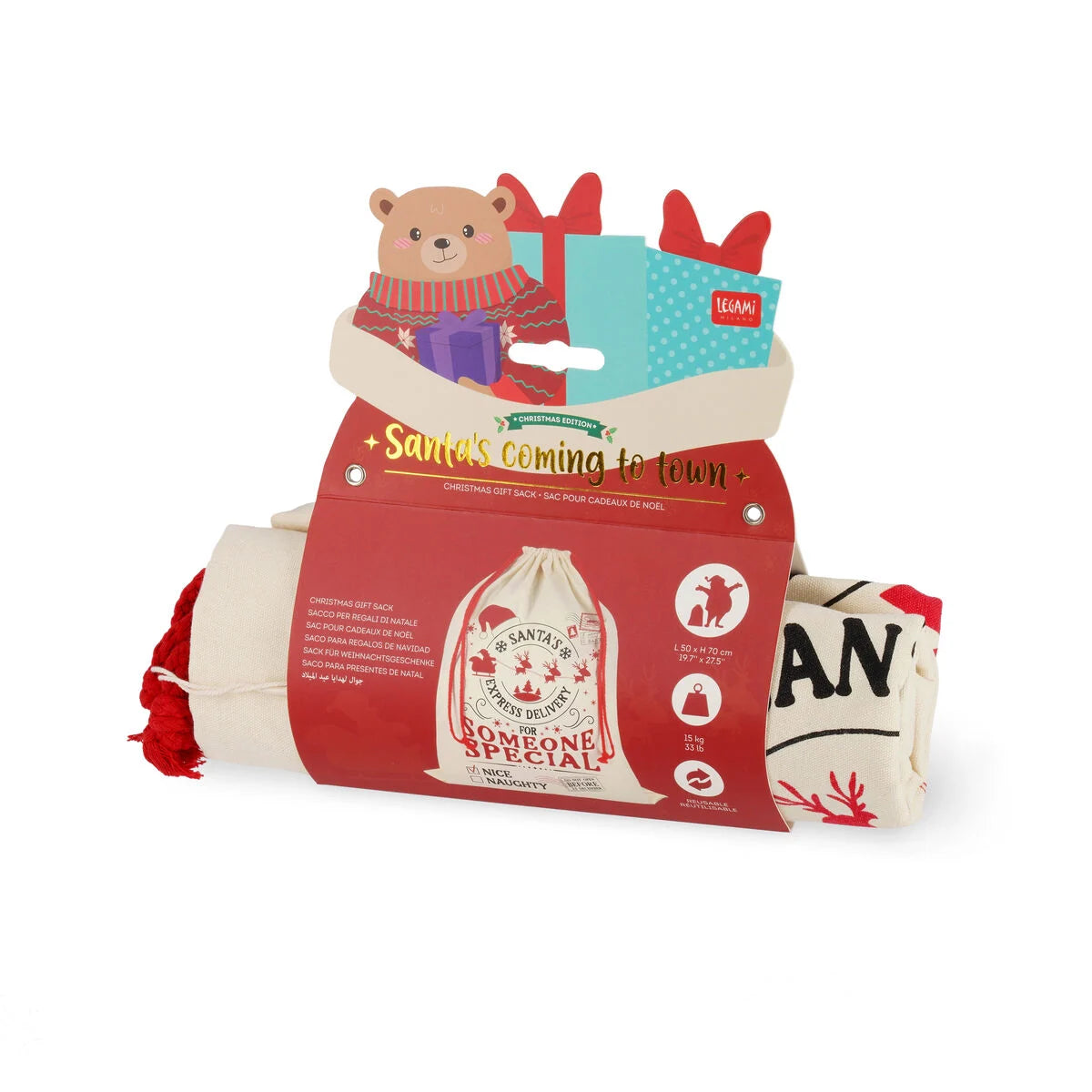 Saco LEGAMI Christmas Gift Sack