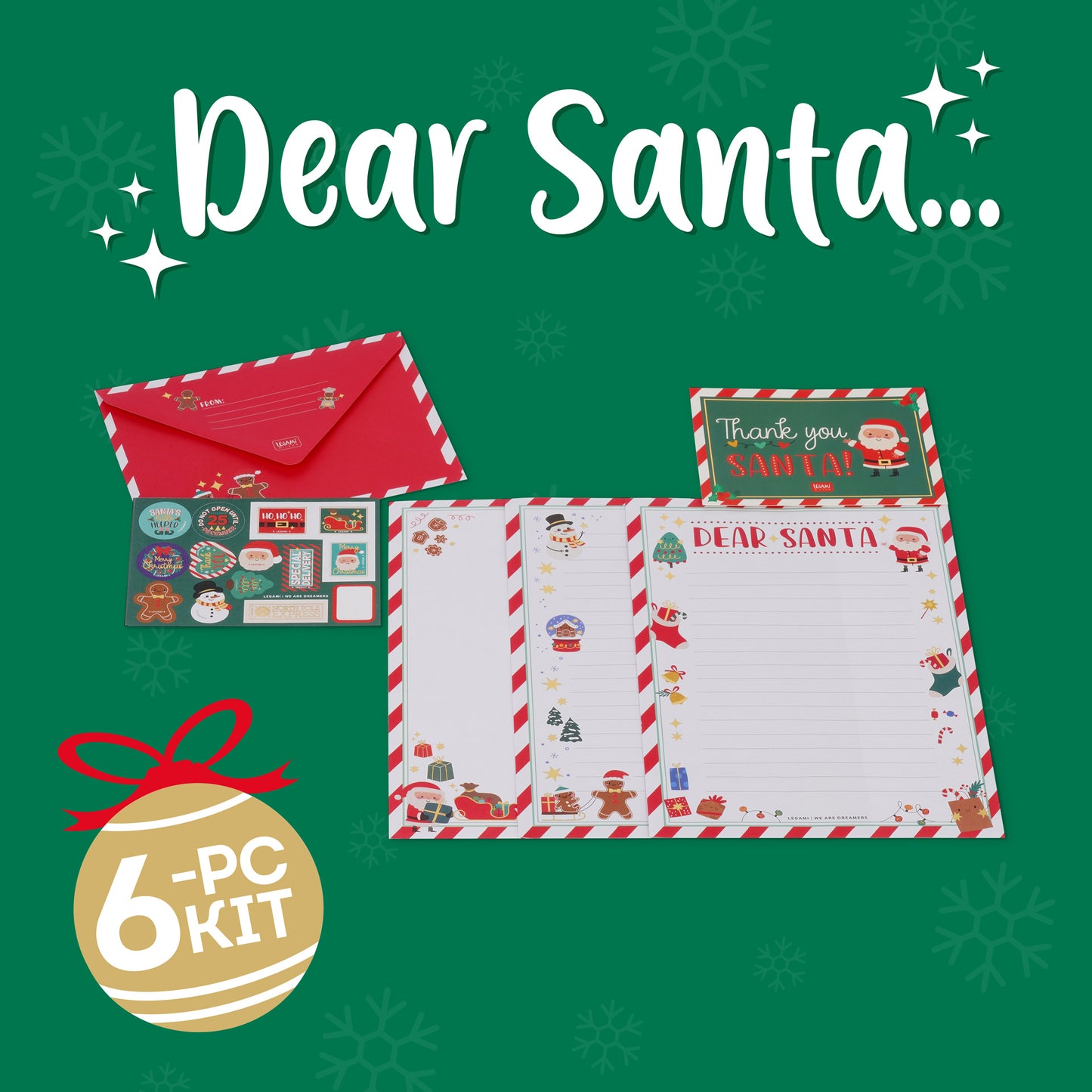 Carta LEGAMI Santa Claus Letter Kit