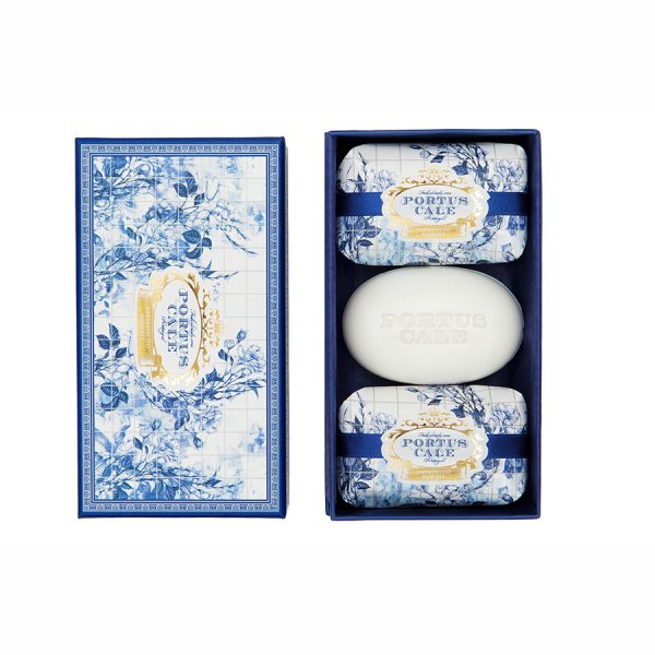 Sabonete Aromático PORTUS CALE - 3x150g - Gold & Blue