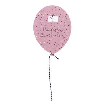 Postal RADAR Happy Birthday - Wish Balloon