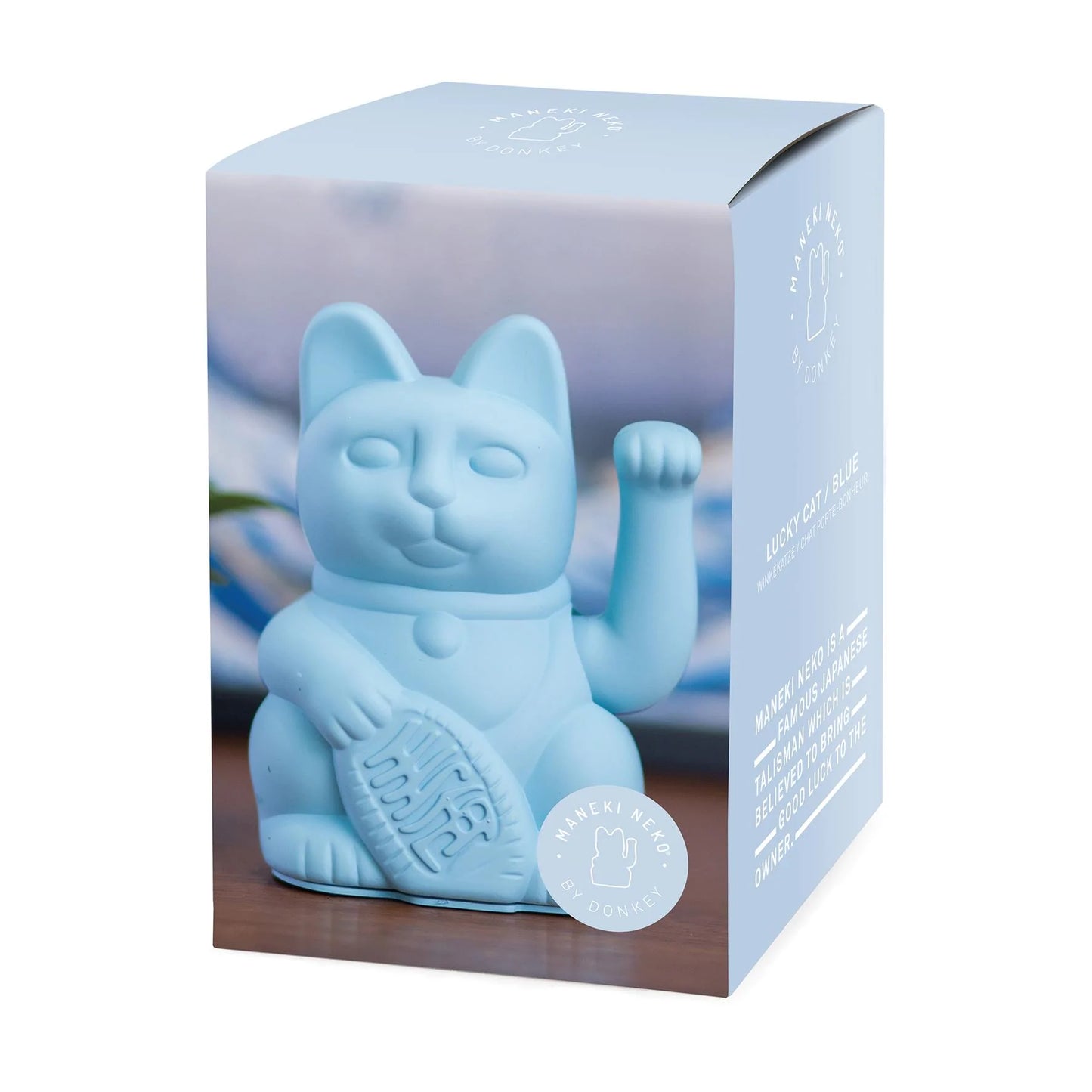 Gato da Sorte Luck Cat Classic - Azul claro