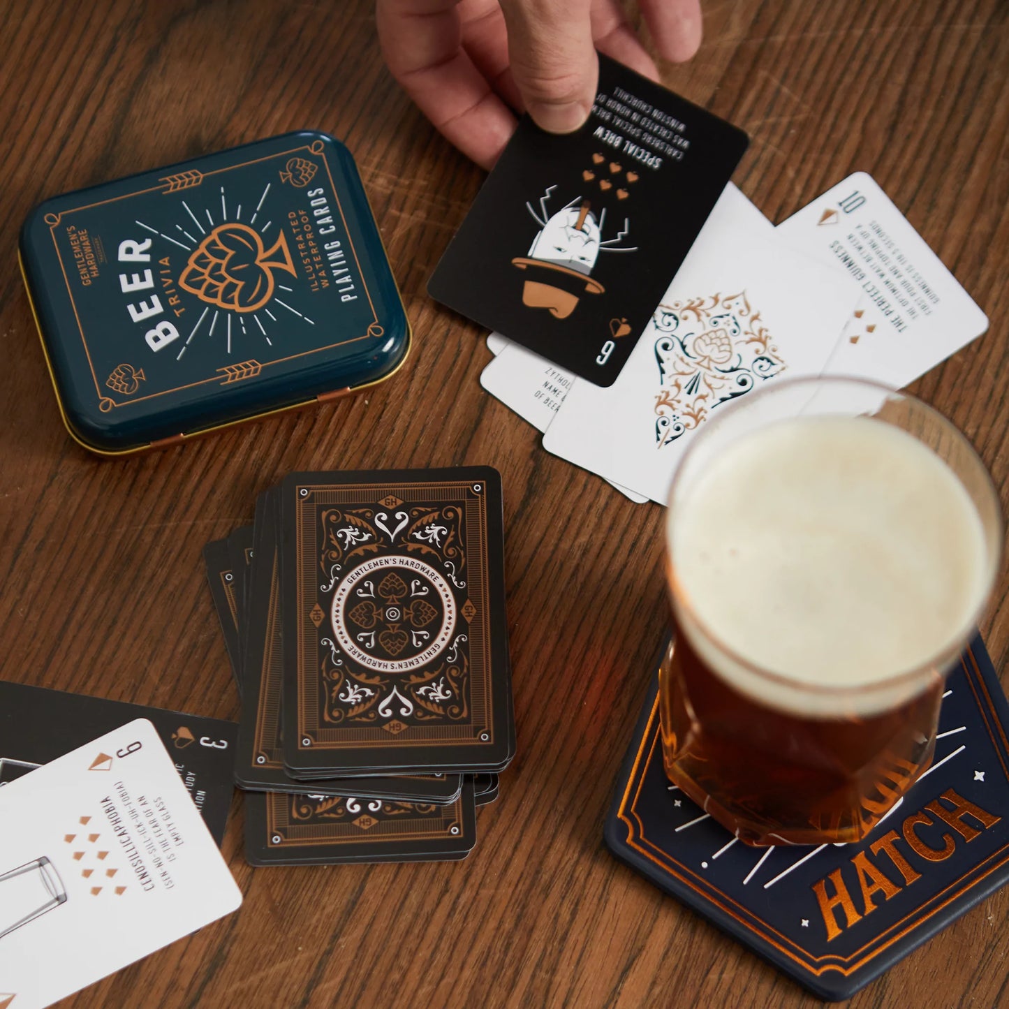 Baralho de Cartas GENTLEMEN´S Beer Trivia Playing Cards