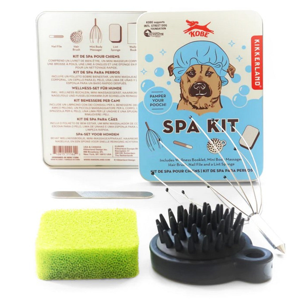 Conj. KIKKERLAND Dog Spa Kit