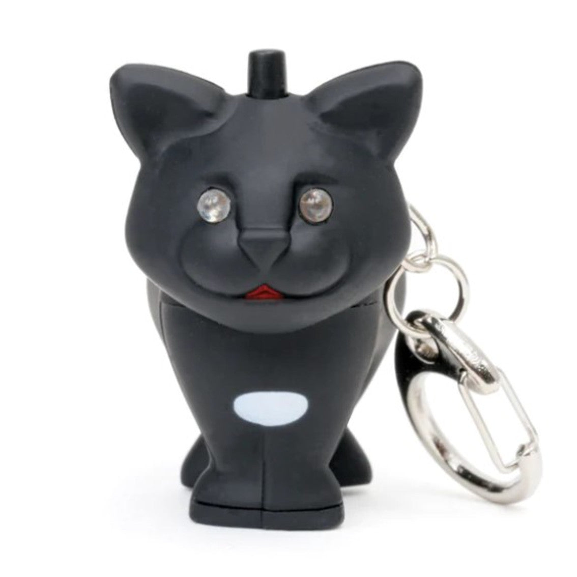 Porta-Chaves KIKKERLAND Led Keyring - Cat