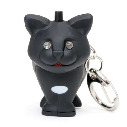 Porta-Chaves KIKKERLAND Led Keyring - Cat