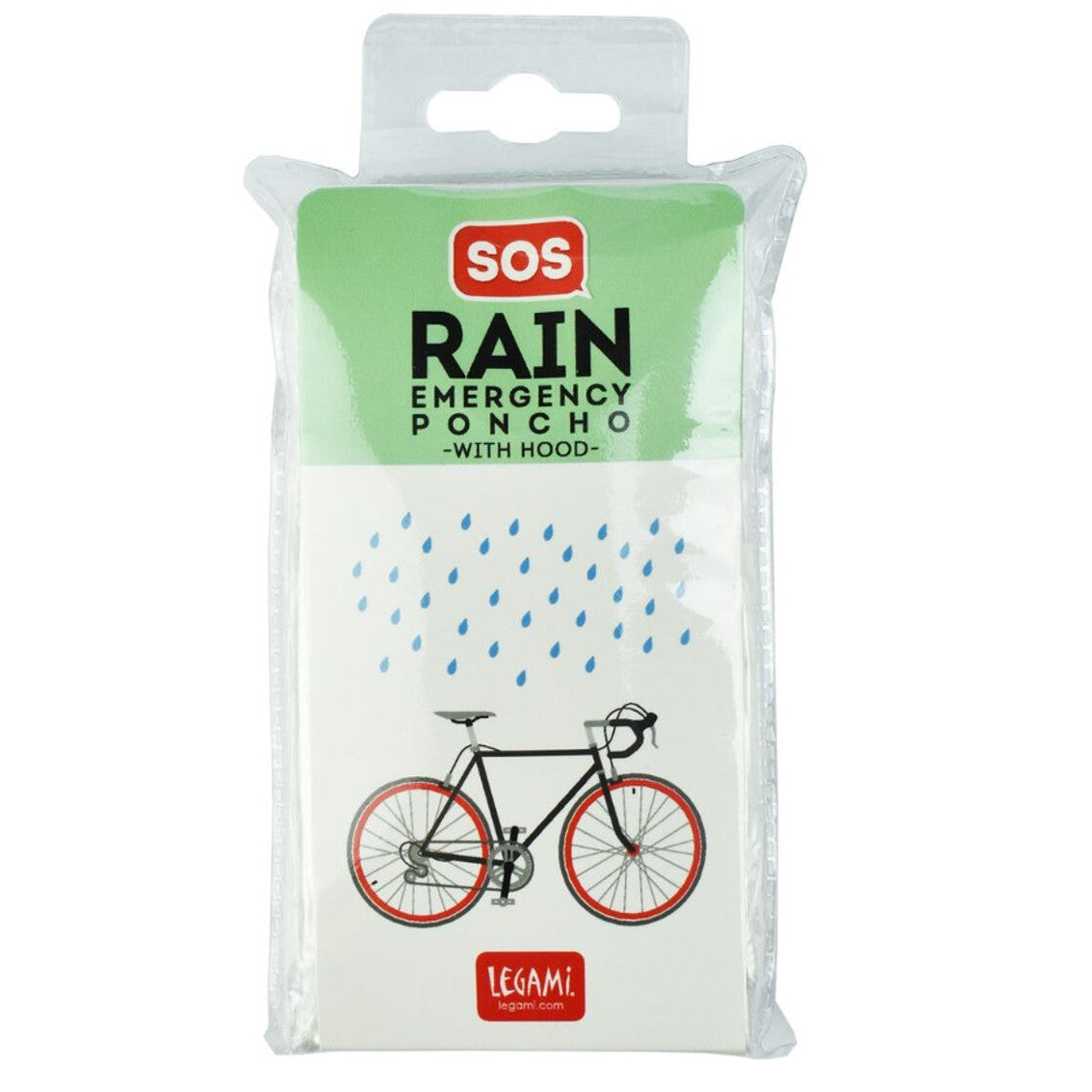 Poncho LEGAMI -  Rain Emergency Poncho