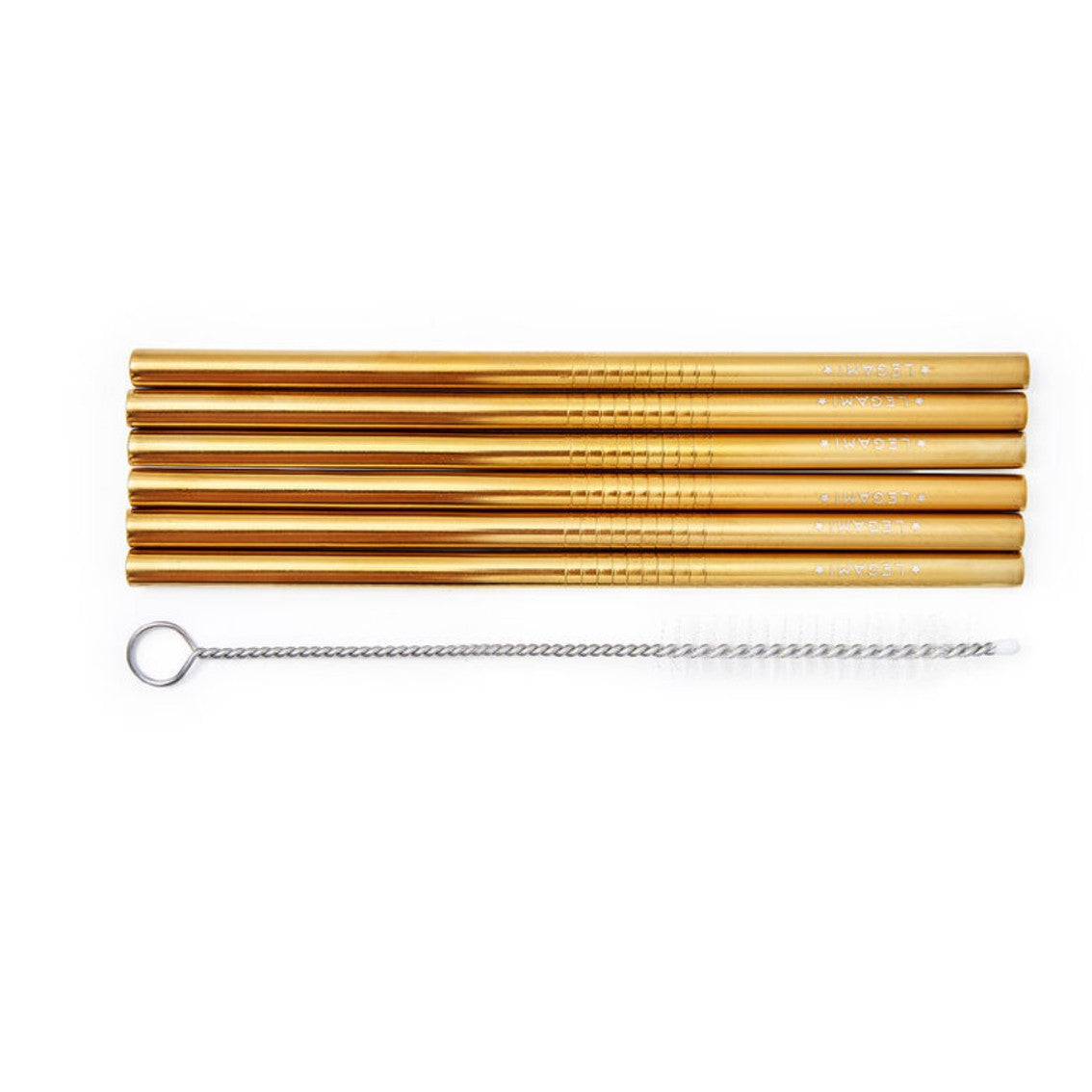 Palhas LEGAMI Stainless Steel Straws - 6 unid. - Standard