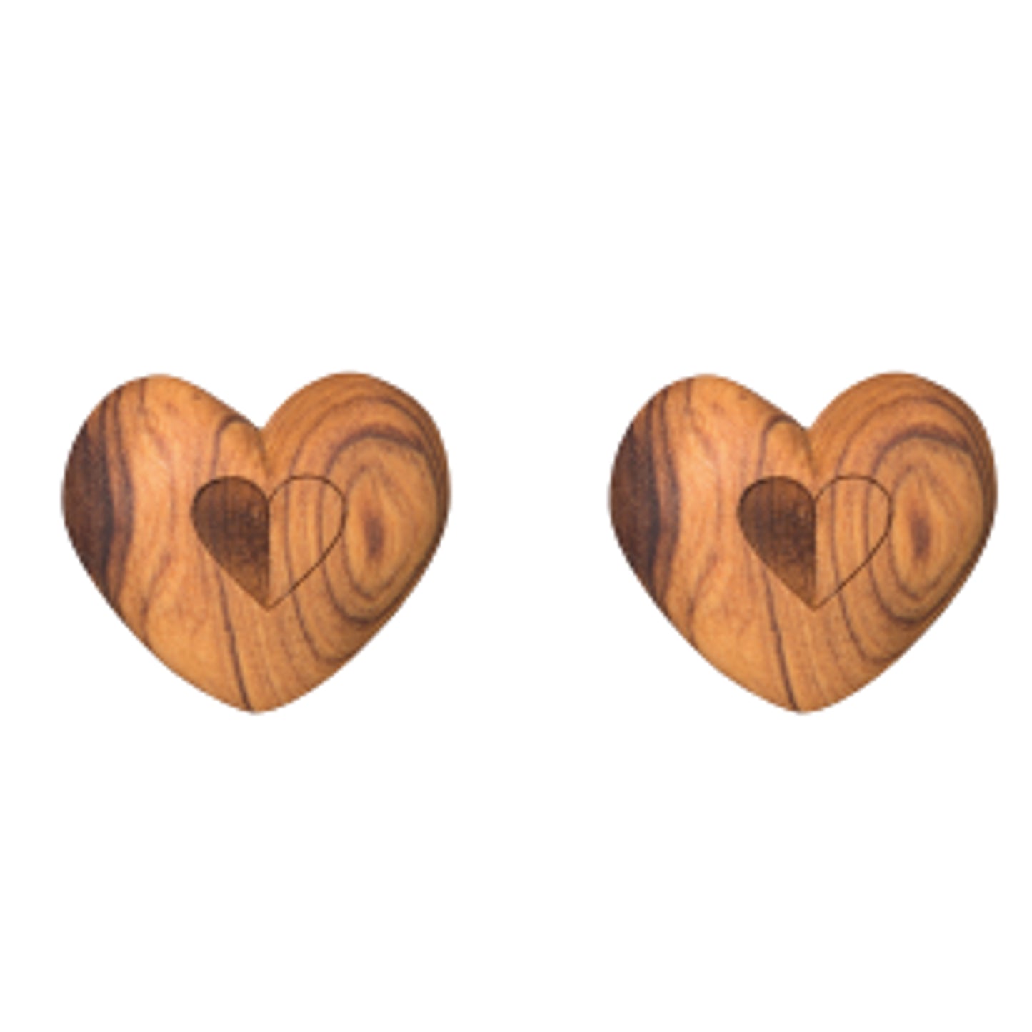 Coração Olive Wood Heart