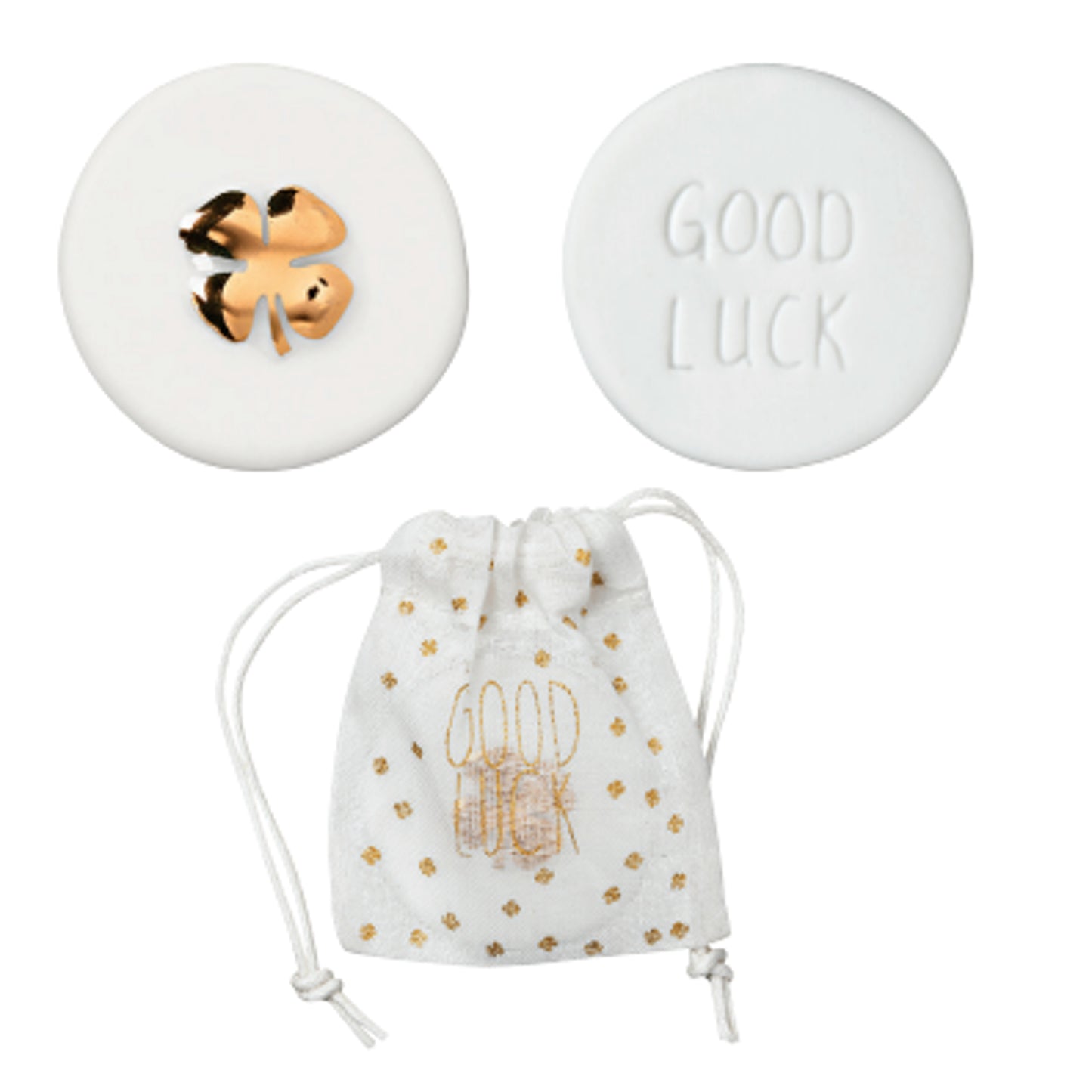 Moeda da Sorte RADER  Good Luck - Gold Clover