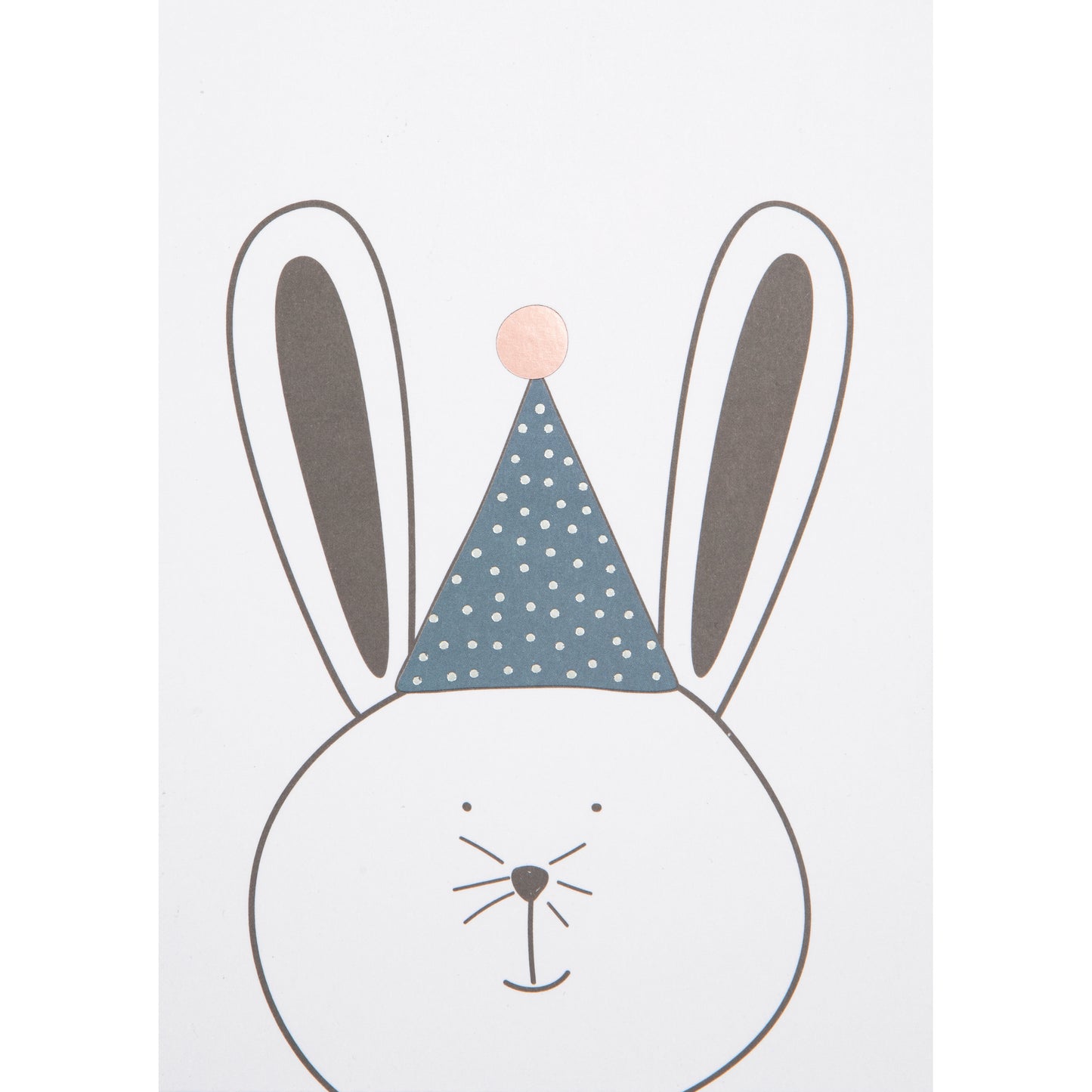 Postal RADER Party Bunny