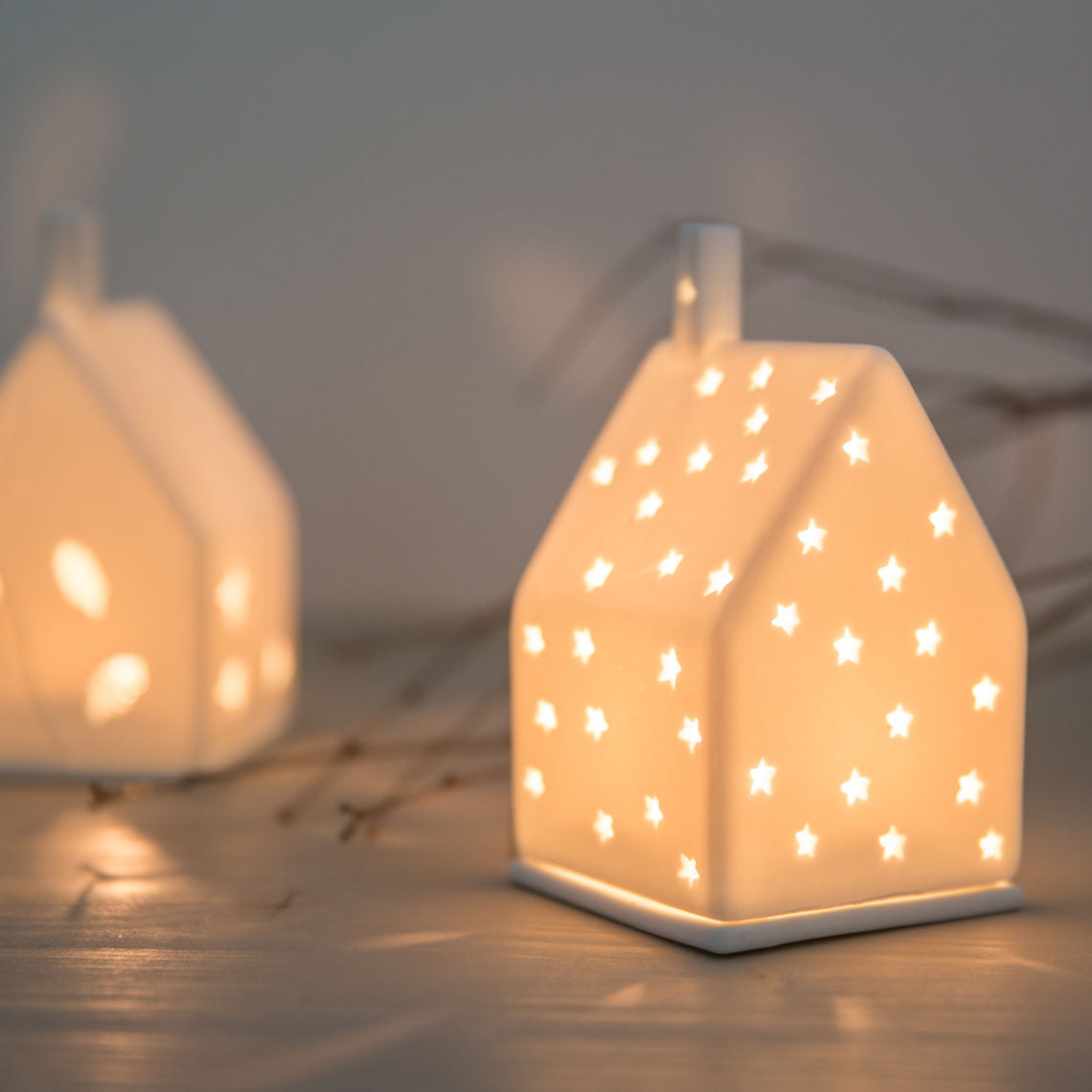 Suporte RADER Tealight House - Xmas