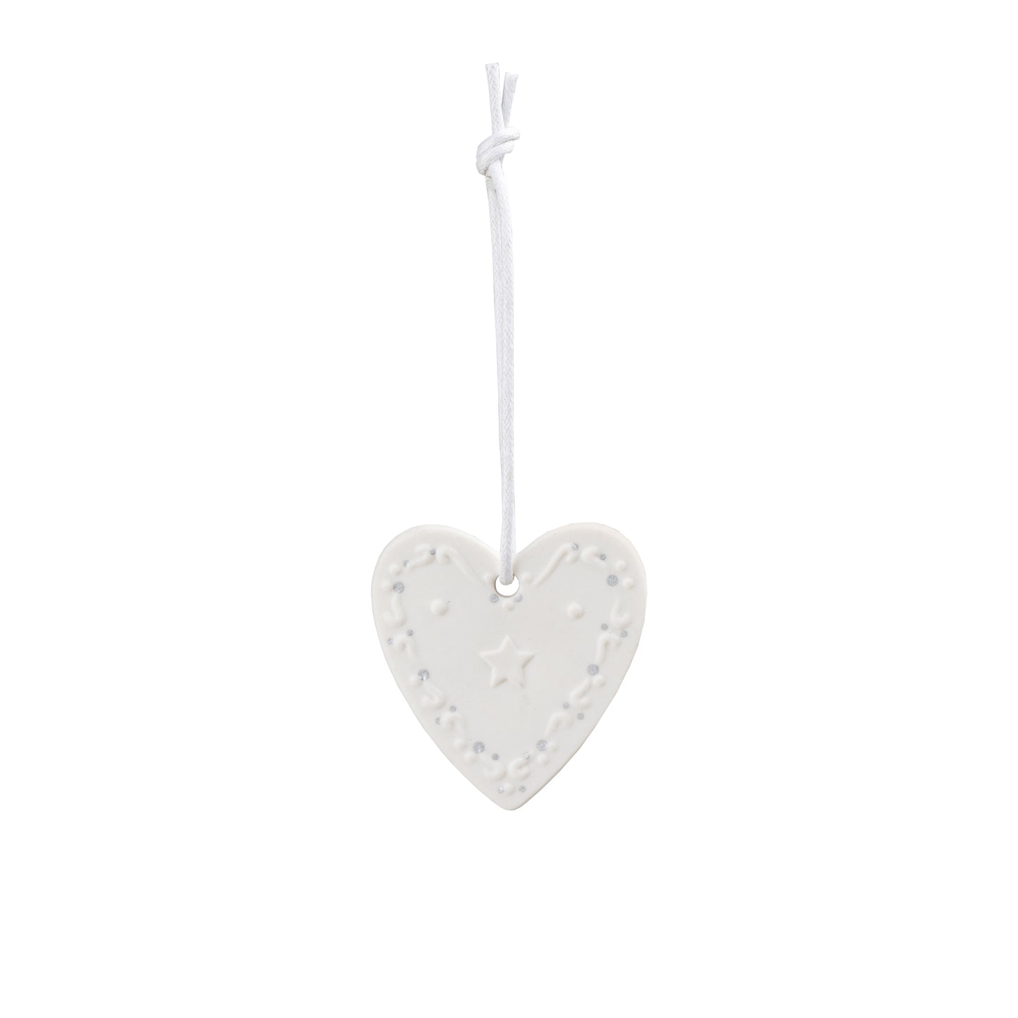 Pendente RADER Porcelain Hanger - Small - Heart Star