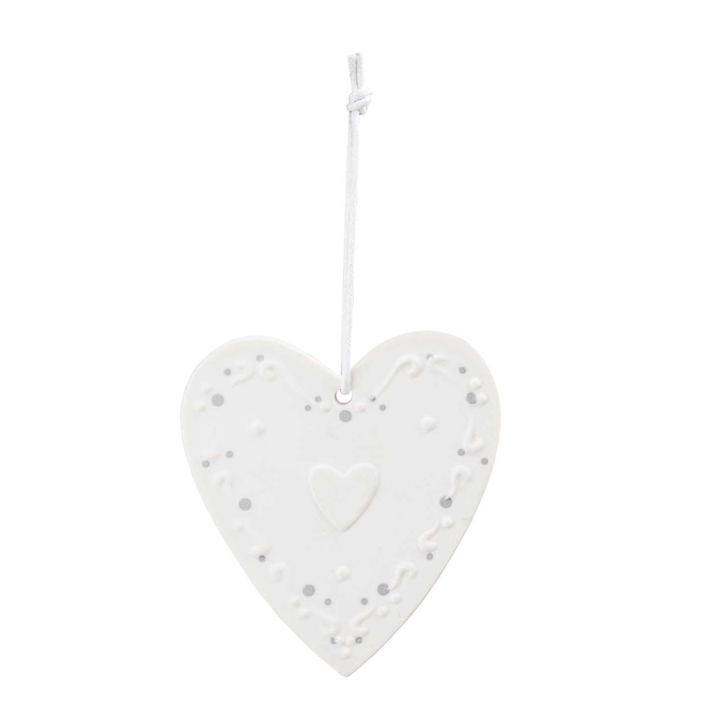 Pendente RADER Porcelain Hanger - Medium - Heart Heart