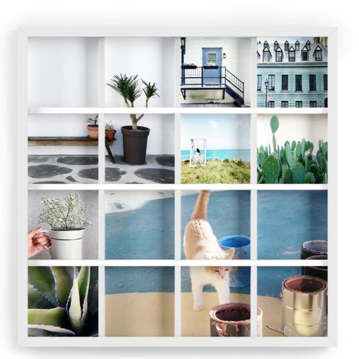 Moldura  UMBRA Gridart  Photo Display - White