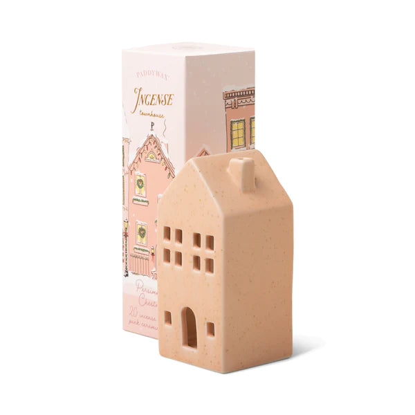 Suporte p/incenso PADDYWAX Village Pink - Persimmon Chestnut